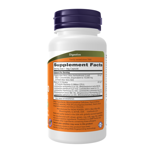 Aloe 10000 probioticos Now