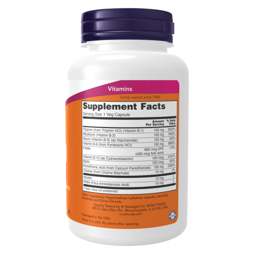 Complejo B - info nutricional