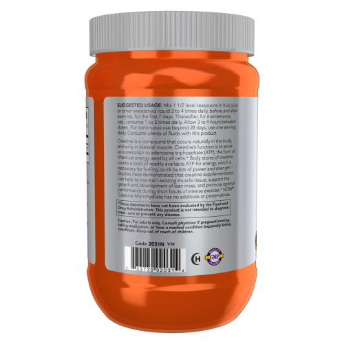 Creatina monohidratada - modo de uso