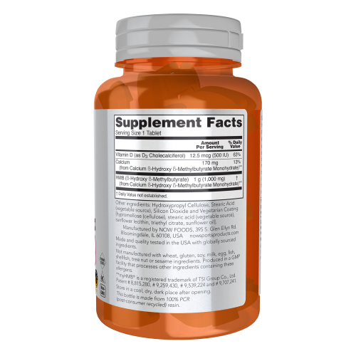 HMB para recuperación - información nutricional