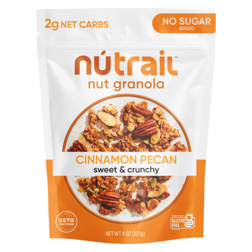 Granola de canela y pecanas