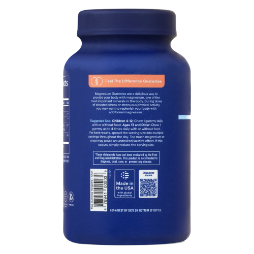 Gomitas de citrato de magnesio de mandarina - Trace - modo de uso