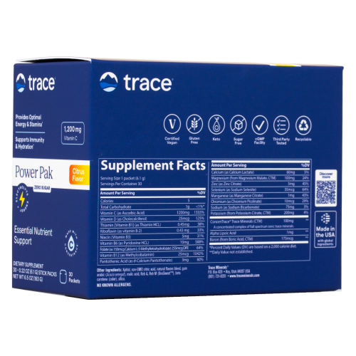 Trace Power-Pak zero sugar - citrus