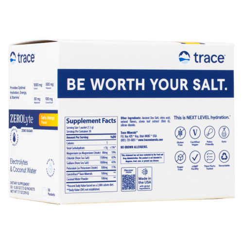 ZeroLyte Salty Mango - Trace - modo de uso