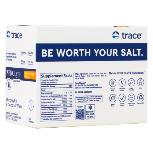 ZeroLyte Salty Orange - Trace - modo de uso