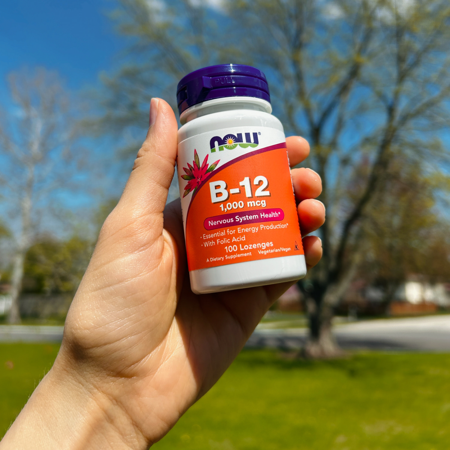 B12 Vitaminas con ácido fólico